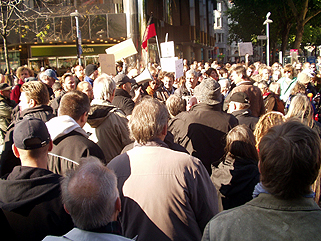 Hannover/Demo 15.10.2011; Foto: rds2011