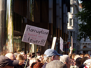 Hannover/Demo 15.10.2011; Foto: rds2011